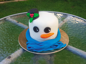 snow-man-christmas-cake